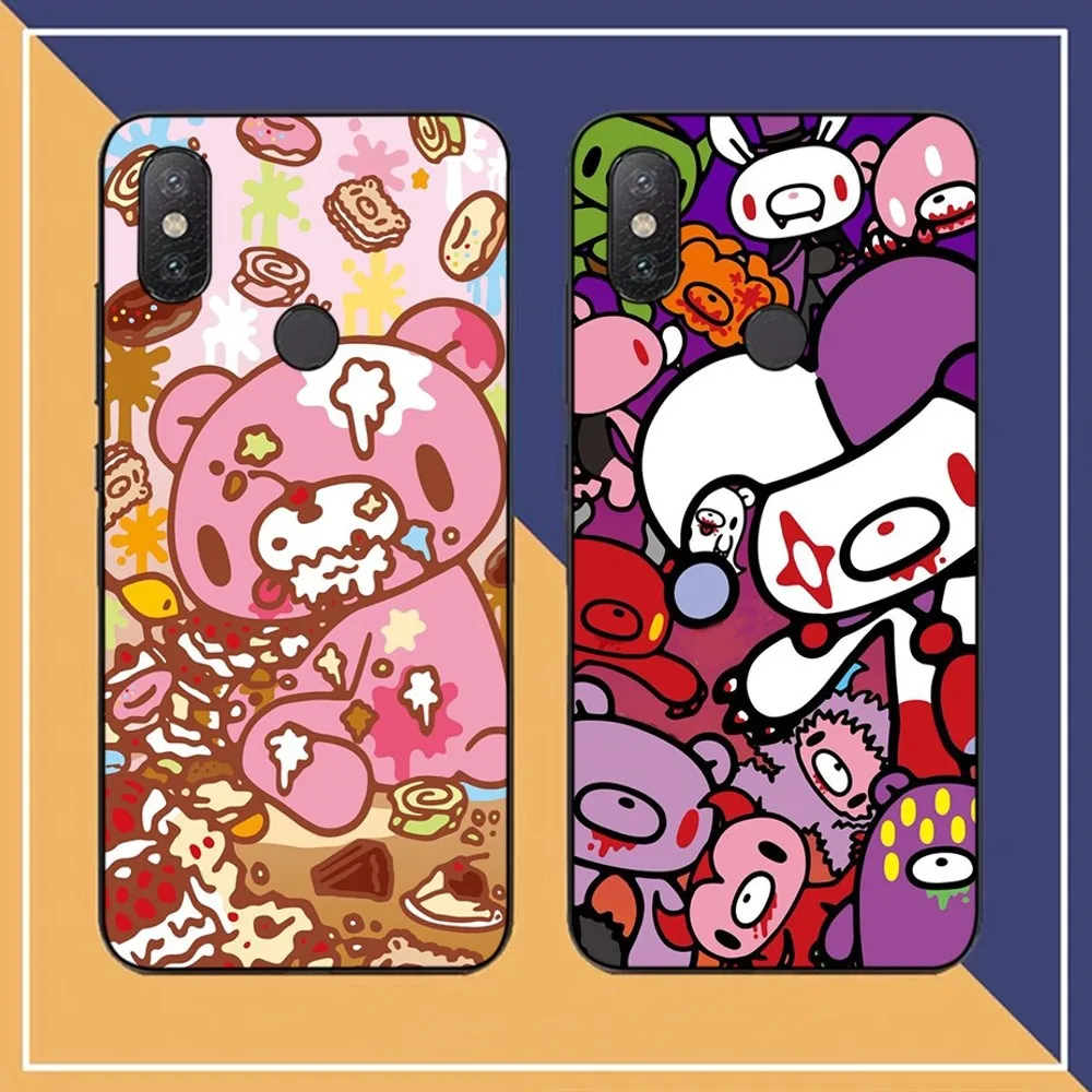 Cute G-Gloomy B-Bear Phone Case For Redmi Note 4 X 5 A 6 7 8 T 9 9S 10 11 11S 11Epro Poco M3 Pro