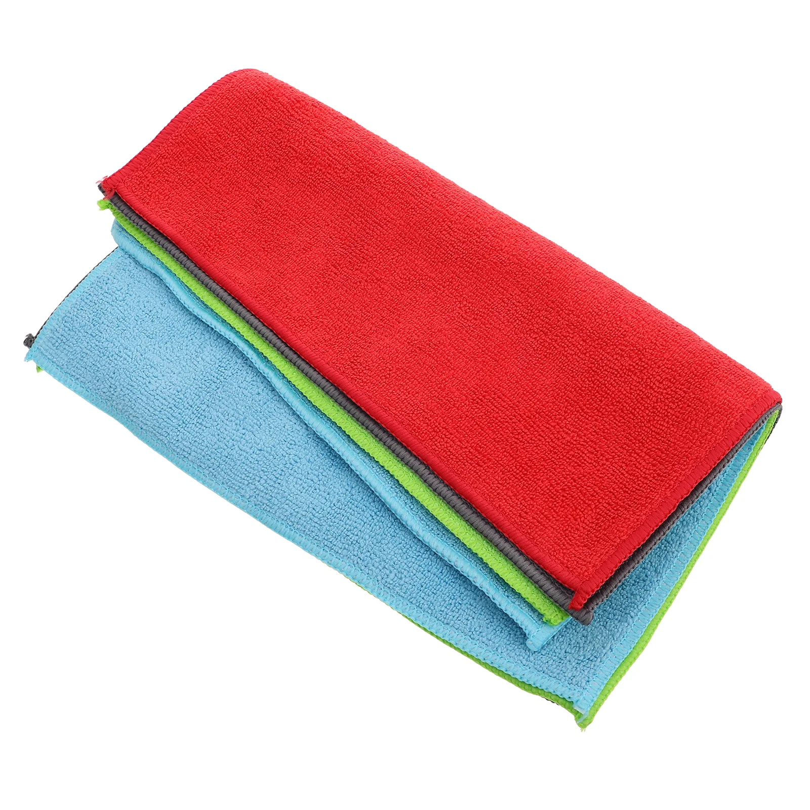 

24Pcs Microfiber Cleaning Cloths Soft Durable Absorbent Multipurpose Kitchen Dish Towels Car Wash Drying Rags House Cleaning