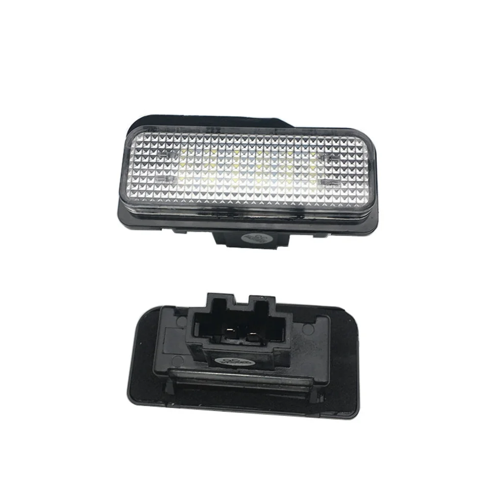 2pcs Number Plate Light Assembly Replacement For Benz C E CLS-Class W203 W211 W219 A2038200256