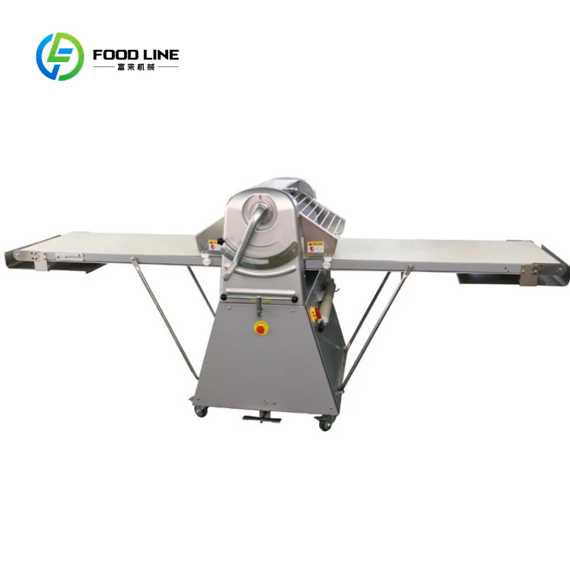 Table Top Dough Sheeter Rolling Pastry Croissant Pizza Dough Roller Machine