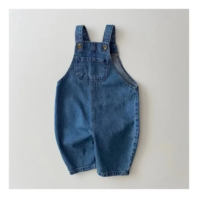 Bodysuits for Toddler Boys&Girls Children Clothing Set Autumn&Spring New Kid Romper Denim Jumpsuit for Newborn Baby Sleeveless