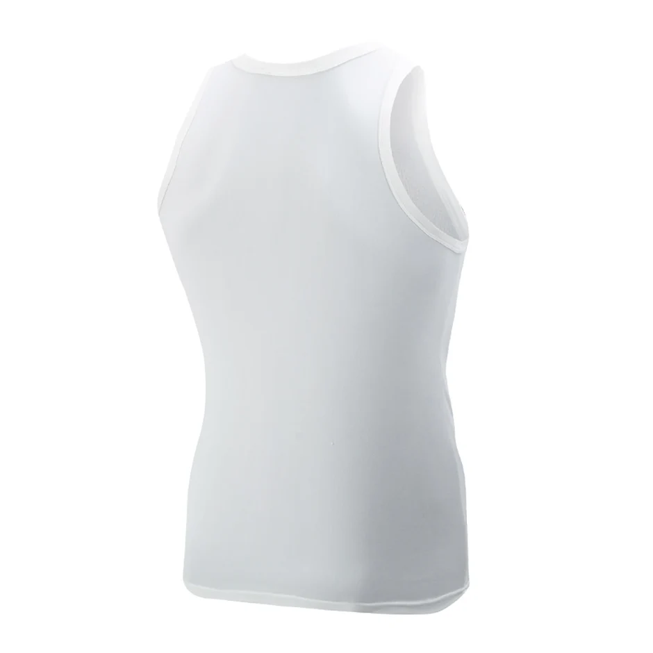 1/3 Stück Herren Four Seasons Schwarz und Weiß klassische Farbe Basic Weste Übergröße Jugend Sport und Freizeit Laufen Joker Bottoming – Detail 7
