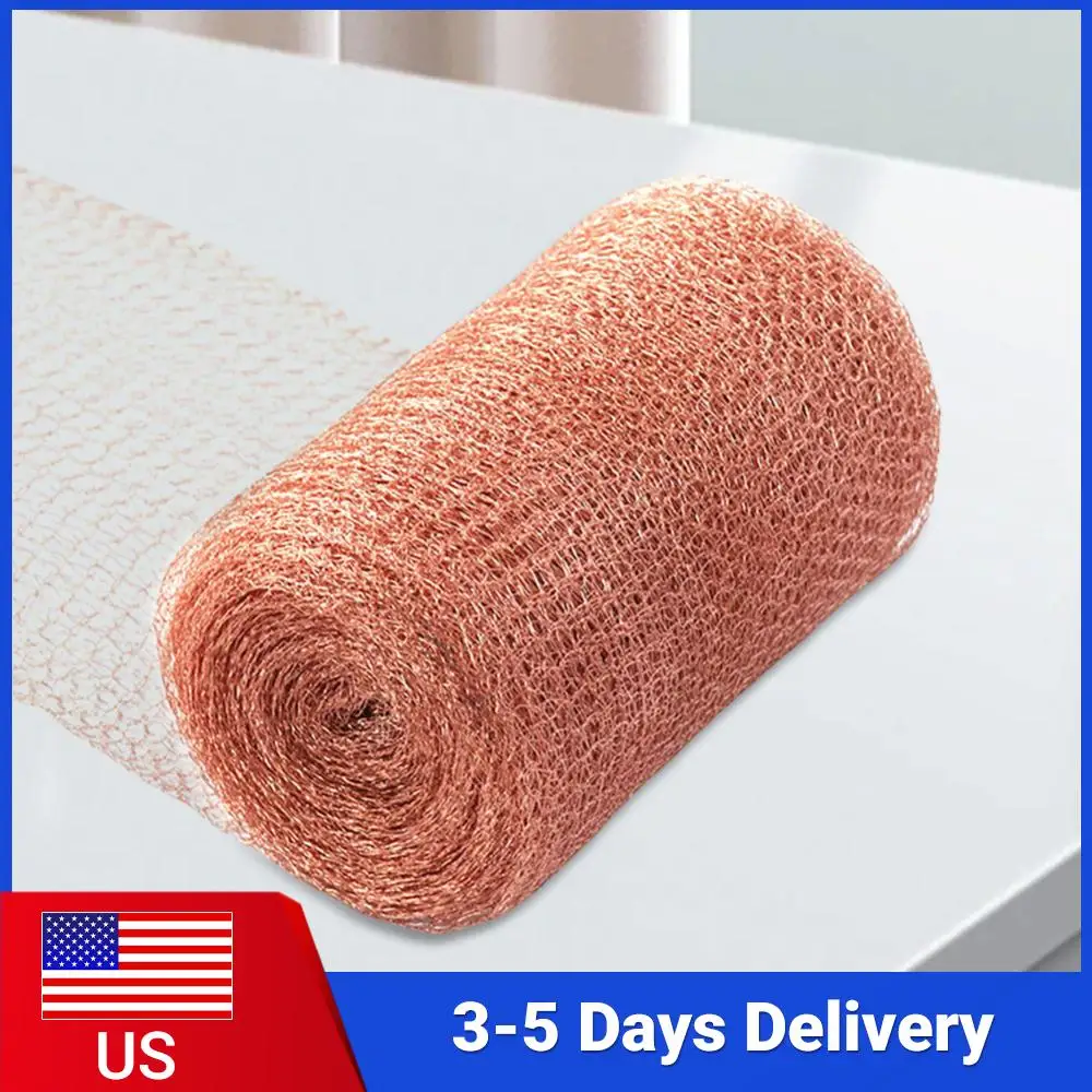 

Сетка из чистой меди 3м/6м/10м для защиты растений от грызунов, улиток и грызуноподобных насекомых