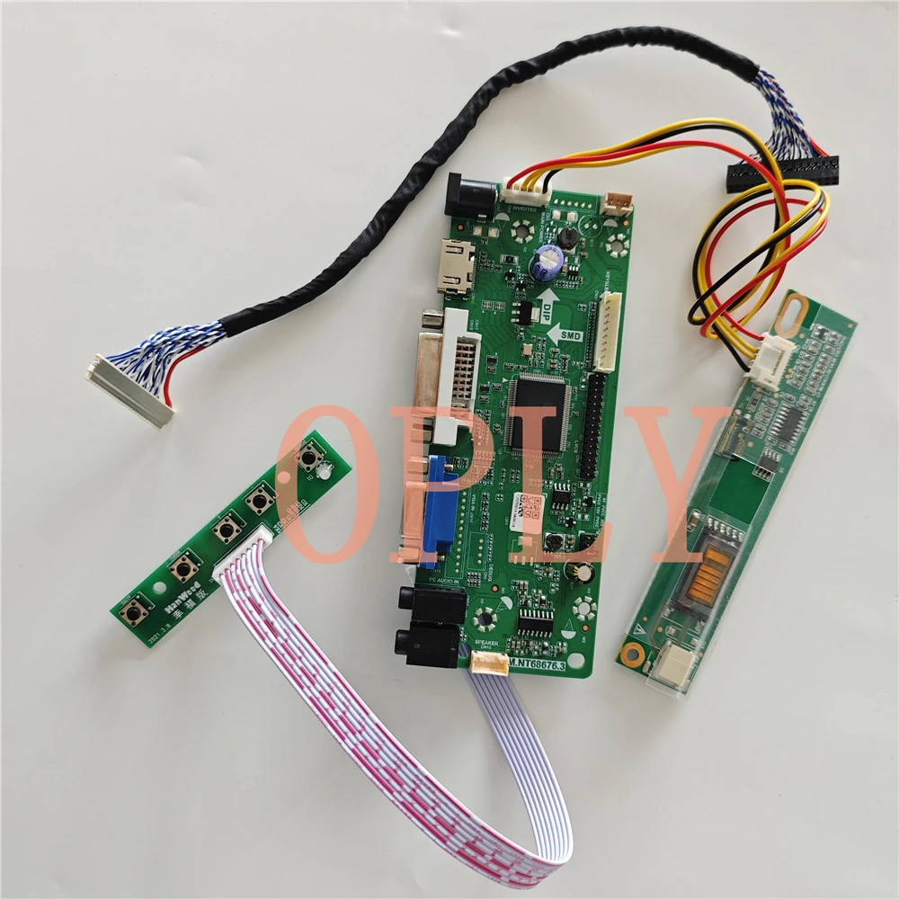 

Комплект платы контроллера ЖК-дисплея для LP154W02-B1K6 LP154W02 1680X1050 15,4-дюймовый ЖК-экран, светодиодный монитор, HDMI-совместимый VGA DVI