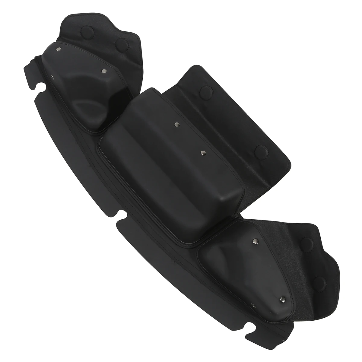3 Pocket Batwing Fairing Windshield Bag Pouch Fit For Harley Touring Electra Tri Glide Ultra Limited 2014-2024