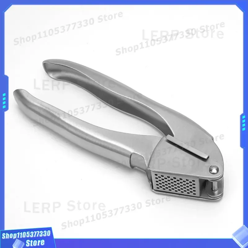 304 Stainless Steel Garlic Press Thickened Manual Mincer Kitchen Tool Household Multi Functional Puree Maker Clip Device for