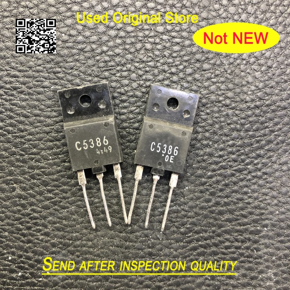 Used  5pcs 2SC5386 C5386 TO-3PF In Stock Original disassembly