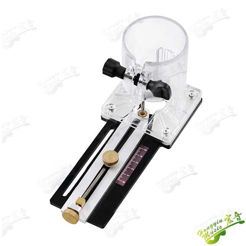 Guitar Sound Hole Tool Milling round holes circular hole Tool Aluminum DIY Guitar Making Special Tools