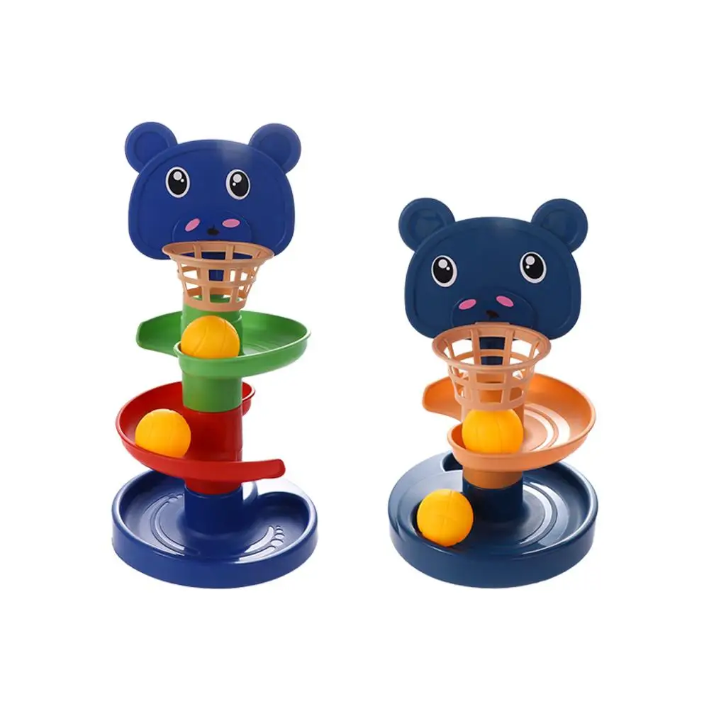 Jogo de banho jogos entretenimento bola gota rolo torre giratória pista brinquedo conjunto brinquedos educativos conjunto pista rotativa