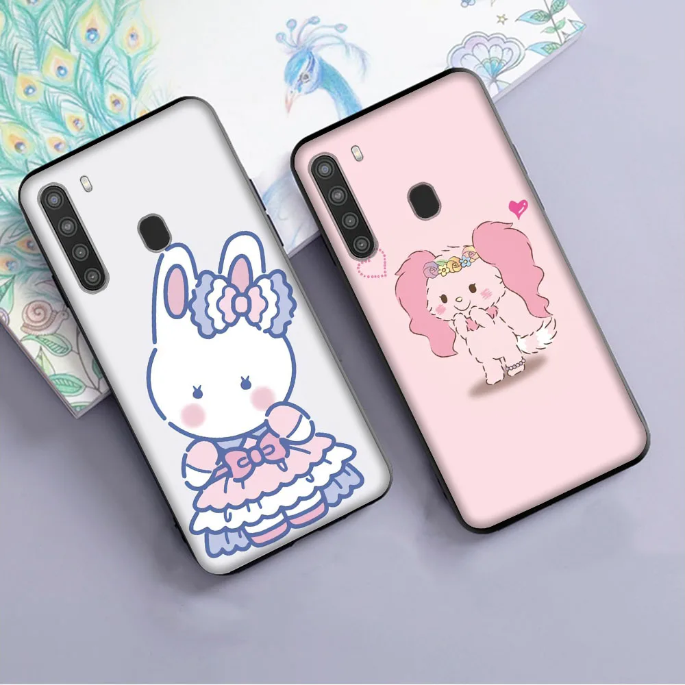 Sanrio Other Character Cover for Realme 8 8I 9I C11 C20 C20A C21 C21Y C25Y C25S C25 C12 C30 C31 C33 Pro Black Phone Case