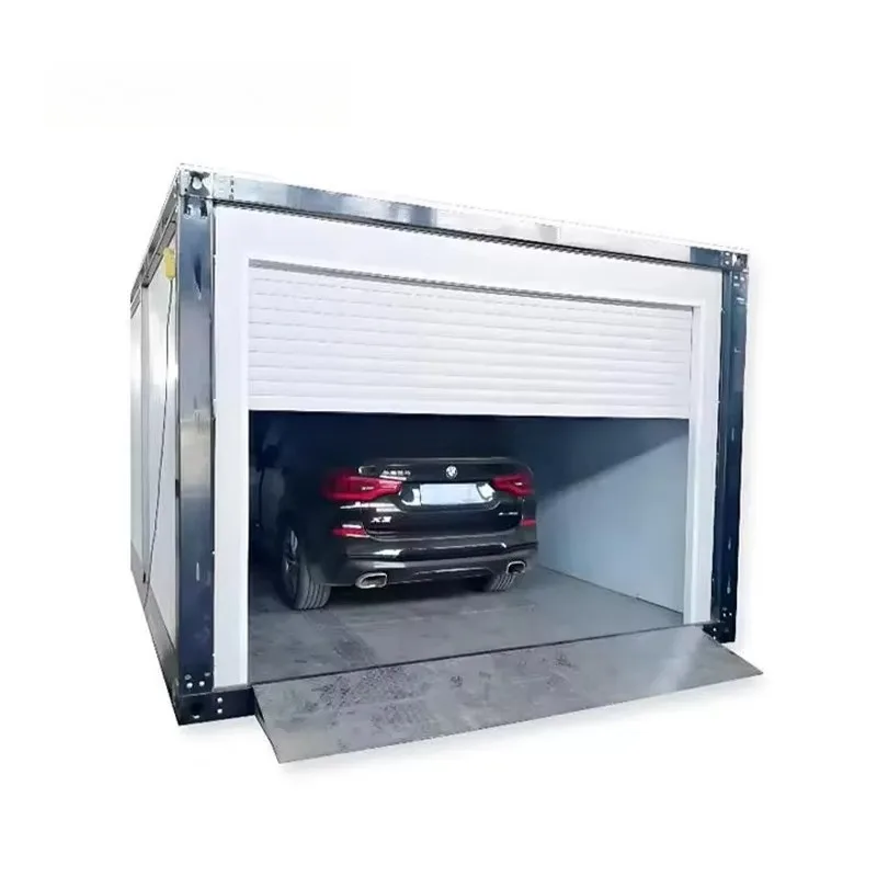 

Мобильный склад-контейнер из стальных конструкций любого размера на заказ: прочное уличное хранилище, навес для автомобиля