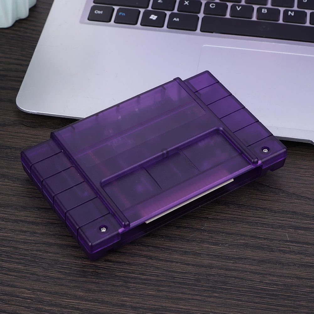 خرطوشة ألعاب بطاقة فلاش لوحدة التحكم SNES ، بطاقة TF 8 جيجابايت ، في 1 ، كاسيت ألعاب