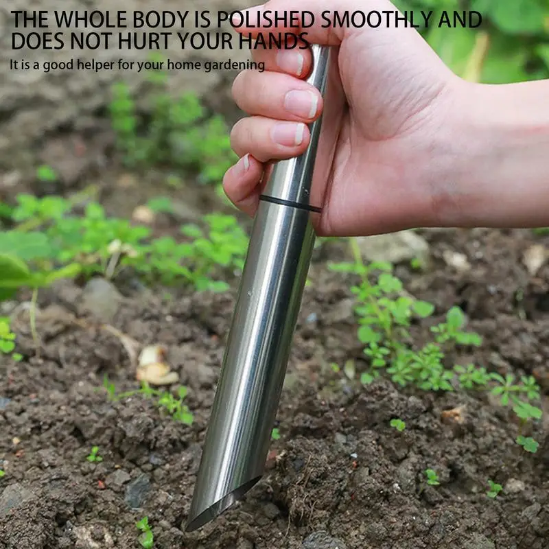 Seedling Transplanter Tool Manual Garden Transplanter Tool Portable Bulb Planter Wear-Resistant Transplanter Tool For Digging
