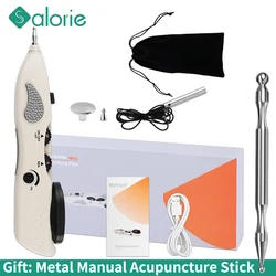 Electronic Acupuncture Pen Automatic Find Acupuncture Point TENS Point Detector Acupoint Muscle Stimulator Massage Pen Massager