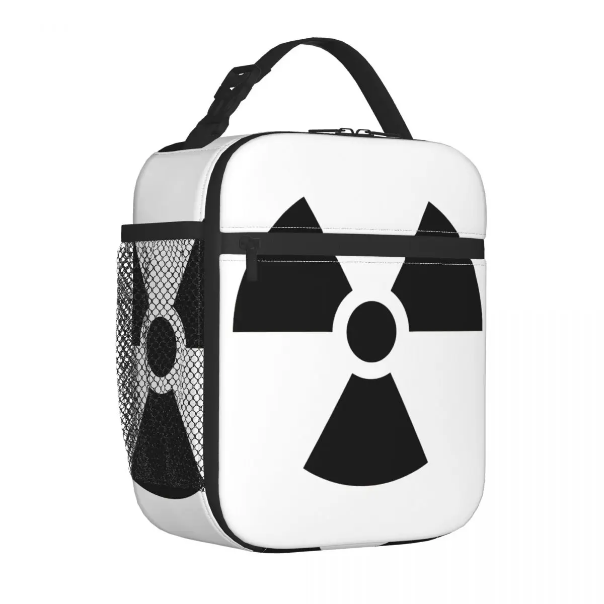 British Flag Thermal Insulated Lunch Bags Women Radioactive Danger Warning Thermal Resuable Lunch Tote Multifunction Food Box