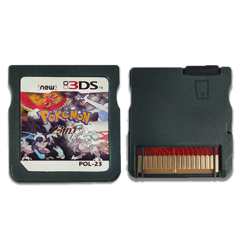DS Pokémon-Spiel, neue 23-in-1-Serie, Speicherkarte für die 3DS-Videospielkonsole, englische Sprachversion (R4-Karte). – Detail 3