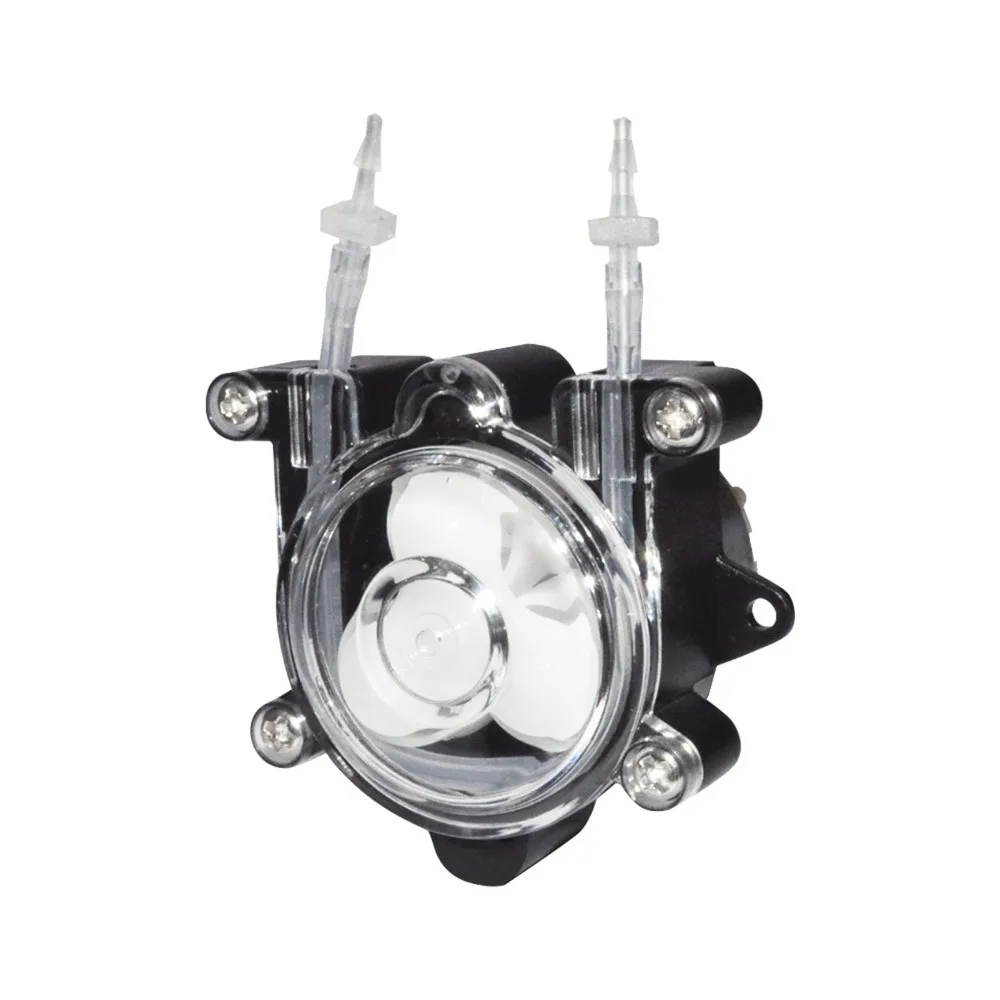 6v Peristaltic Dosing Pump Self Priming Miniature Size Miniature Dosing Pump High-Flow Chemical Analysis Compatible