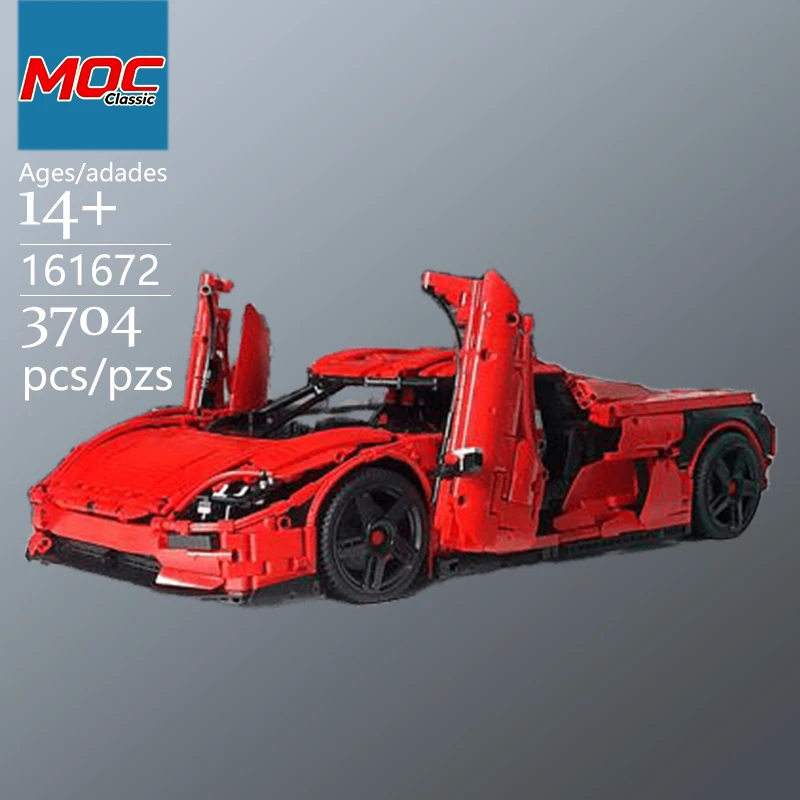 Specially Customized MOC Classic Sports Car C850 Technic Building Block Model -Trendy Educational Toys Casual Building Game Gift