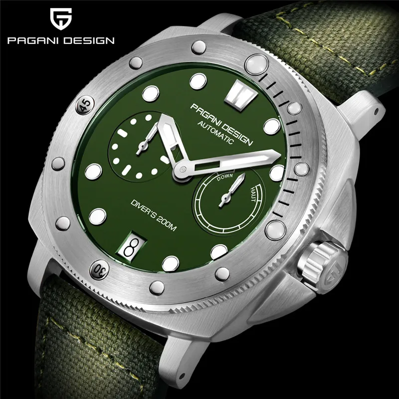 PAGANI DESIGN Top Brand Luxury Mechanical Watch for Men Automatic Sapphire Luminous Waterproof200M Reloj Hombre Montre Homme2026