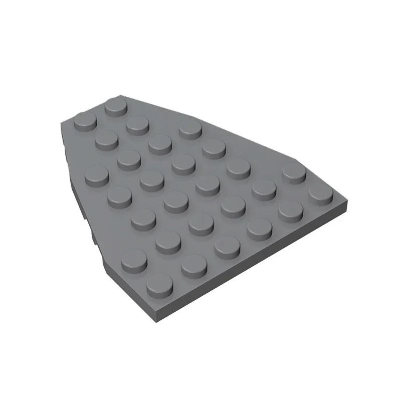 اللبنات الأجزاء الفنية لتقوم بها بنفسك 7x6 إسفين أسفل لوحة 10 قطعة MOC لعبة تعليمية للأطفال هدية عيد ميلاد 50303