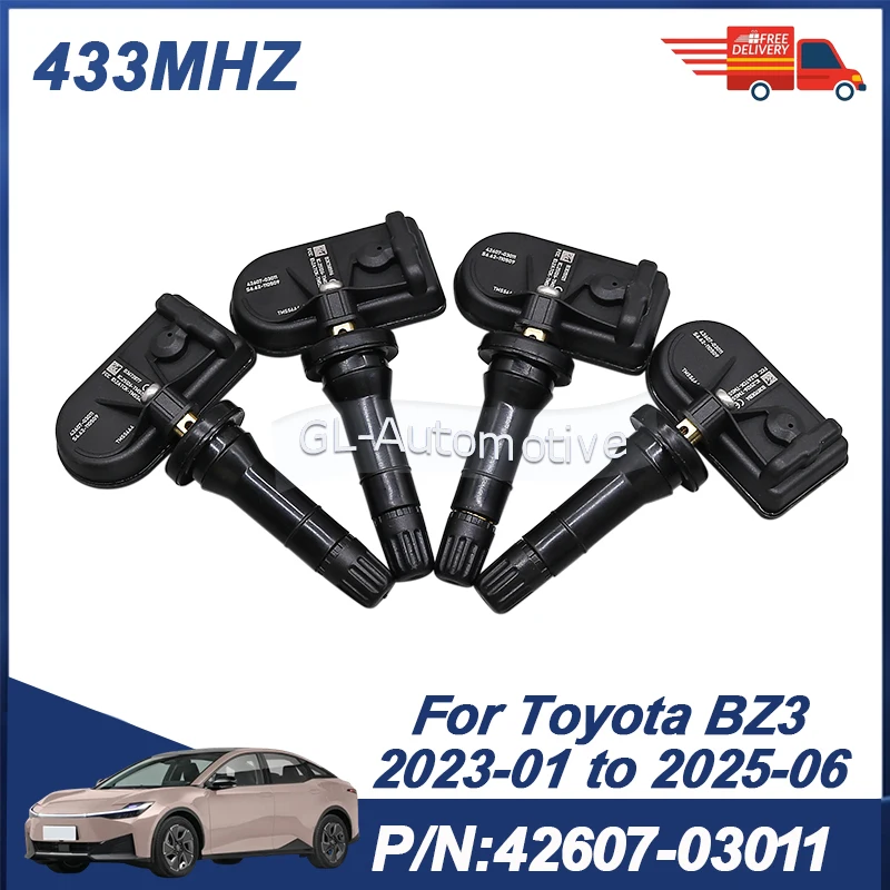 4PCS Tpms Sensor 42…