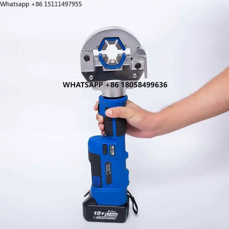 ES-71500 Battery Hydraulic Hose  Air Conditioner Crimping Electric Tool Mold Kit Air Conditioner Electric Hose Crimper