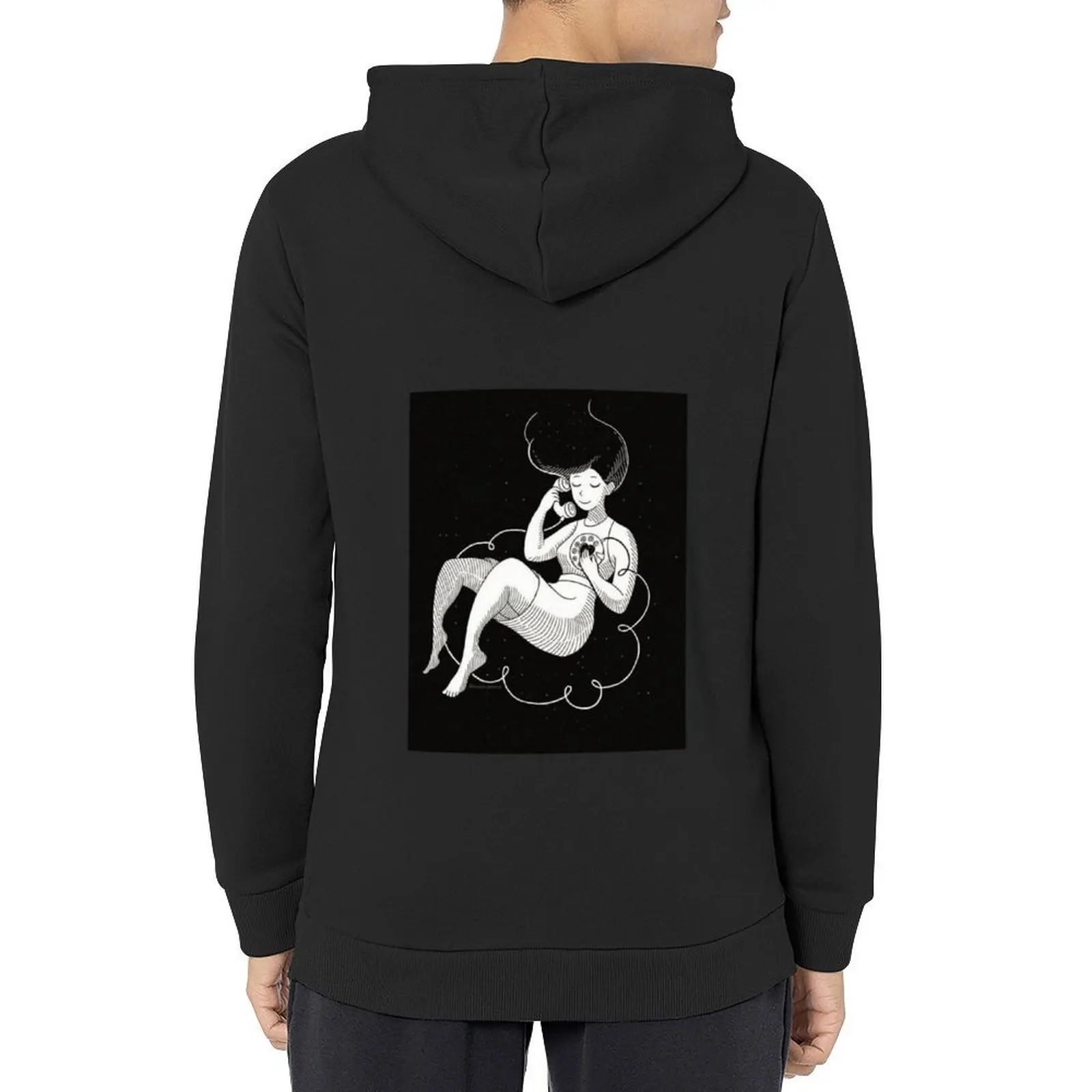 

Dialing Home Hoodie autumn men's sweat-shirt men's clothing japanese style men's hoodies