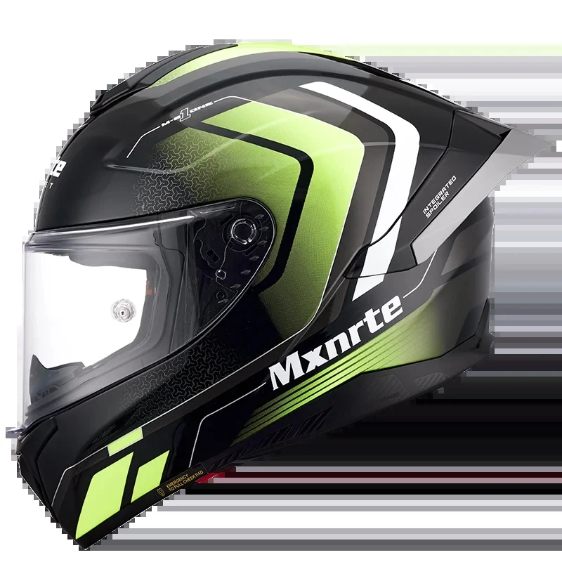 Orignal Mxnrte Black Yellow Silver Dodge Helmet Men and Women Full Face Helmet Off-Road Safety Motorcycle Helmet Casque Capacete