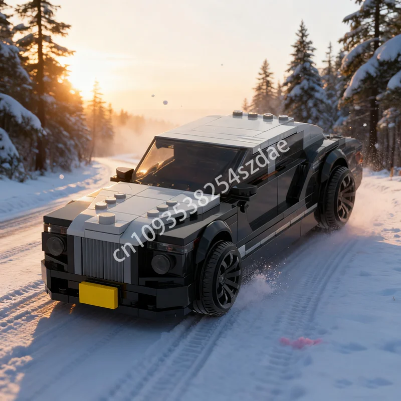 

401pcs MOC Rolls Royce Phantom City Champions Supercar Model Building Blocks Toys Idea Brick Christmas Gifts Kids Birthday