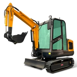 Customized Competitive price crawler 0.06cbm bucket swing boom 2.5ton mini digger excavators for sale