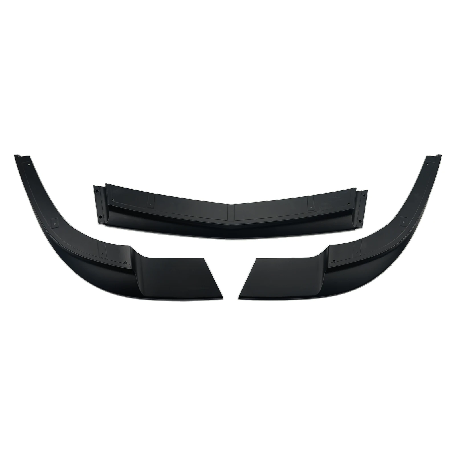 For 2005-2013 Chevy C6 Corvette  Z06 ZR1 Car Front Bumper Lip Spoiler Splitter Wide Body Models  automotive parts Matte Black