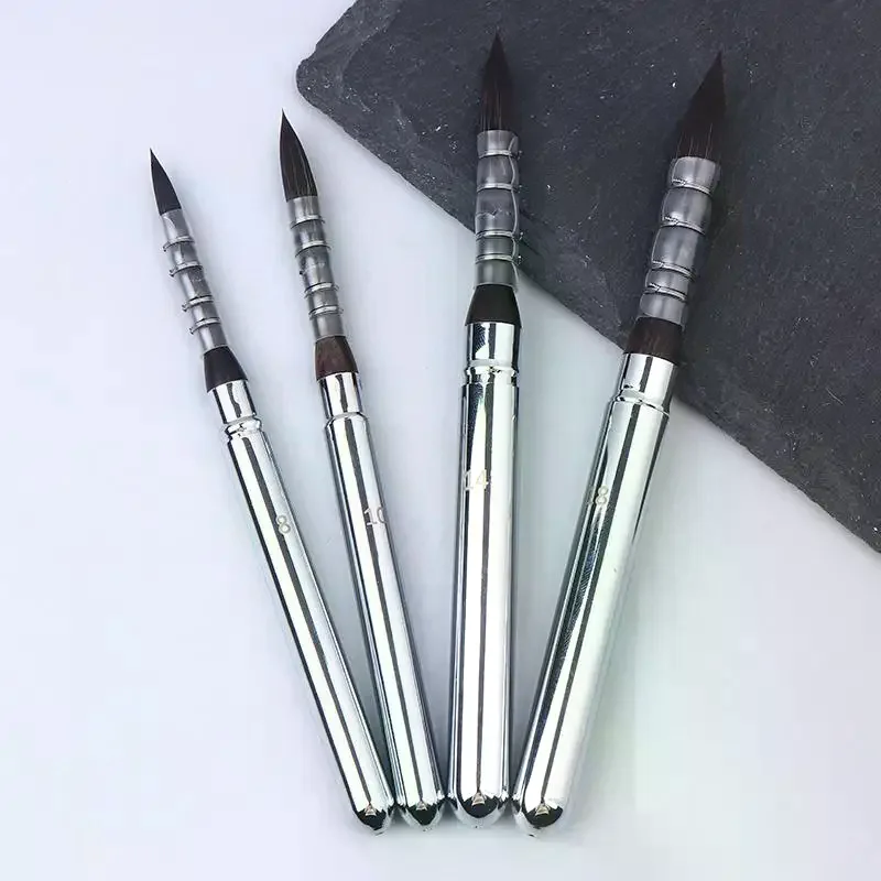 /GJ/Portable Short Holder Voyager French Artist Watercolor Paint Brush For Travel Art Creation Art Supplies 1PCS