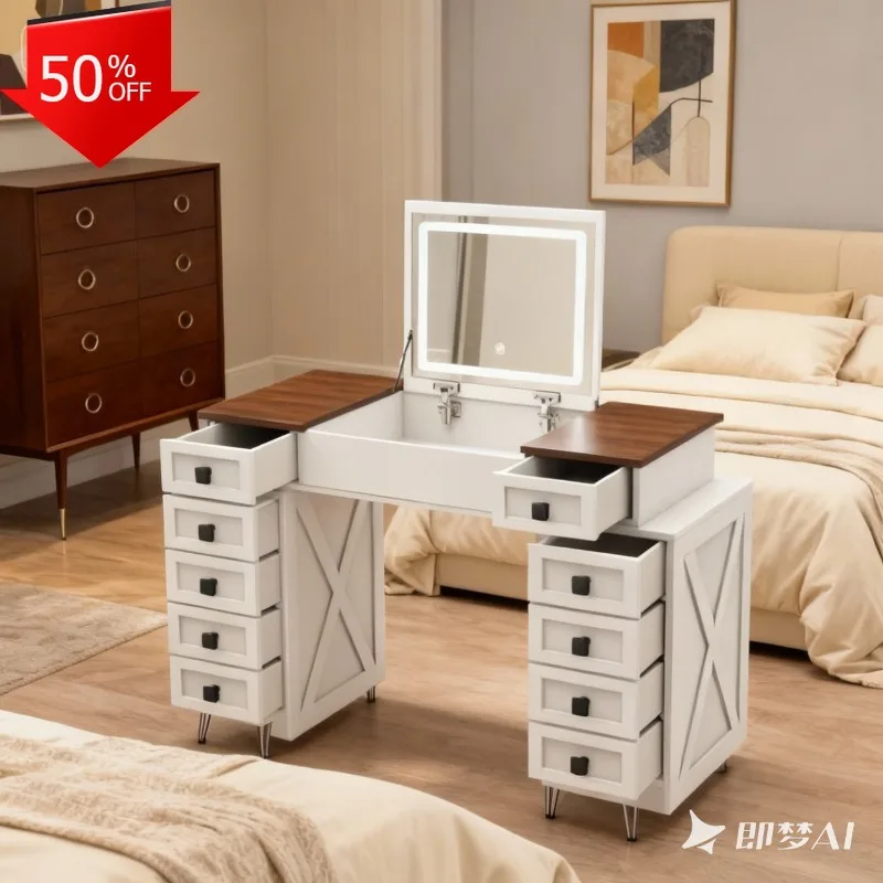 

Chest Drawers Bedroom Dresser Makeup Headdresses Offer Liquidation Dressing Table Makeup Vanity Table Mirror Vanities Furniture