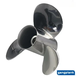Stainless Steel Propeller for Yamaha 20-30 HP 9 7/8X9-F 7/8X10-F 7/8X11-F 7/8X12-F 7/8X13-F 7/8X14-F 10.25X9 10.25X(10-15)
