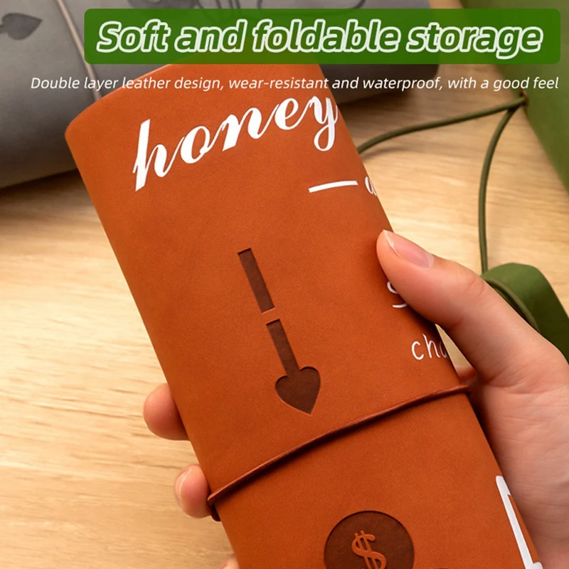 Hot TTKK 52Weeks Budget Binder Planner Cash Envelopes For Couple's Challenge To Save Money Cash Deposit Organizer Imitation