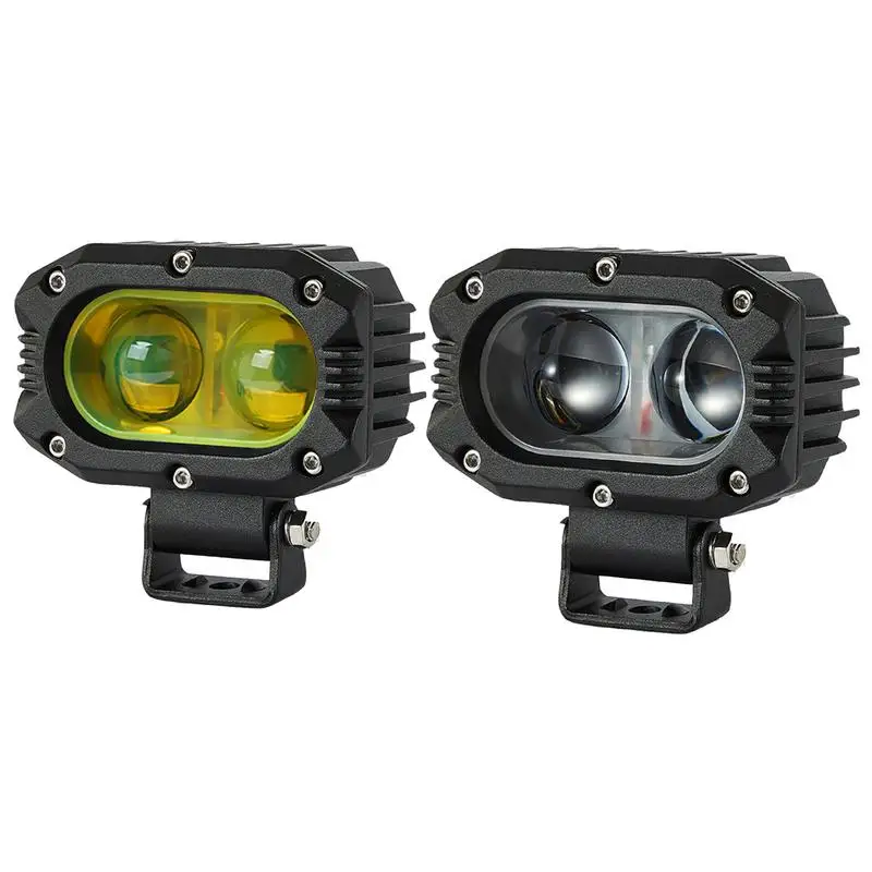 Motorcycle Driving Lights Adjustable Brightness Motorcycle LED Lights Sturdy Dustproof Shockproof Fog Lights For Agricultural