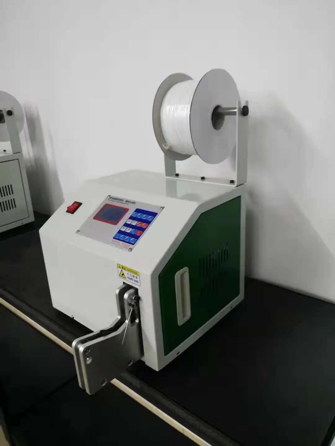 Qipang Automatic Wire Strapping Coiling Machine Touch Screen Cable Wire Coil Winding Binding Machine Winding Binding Machine