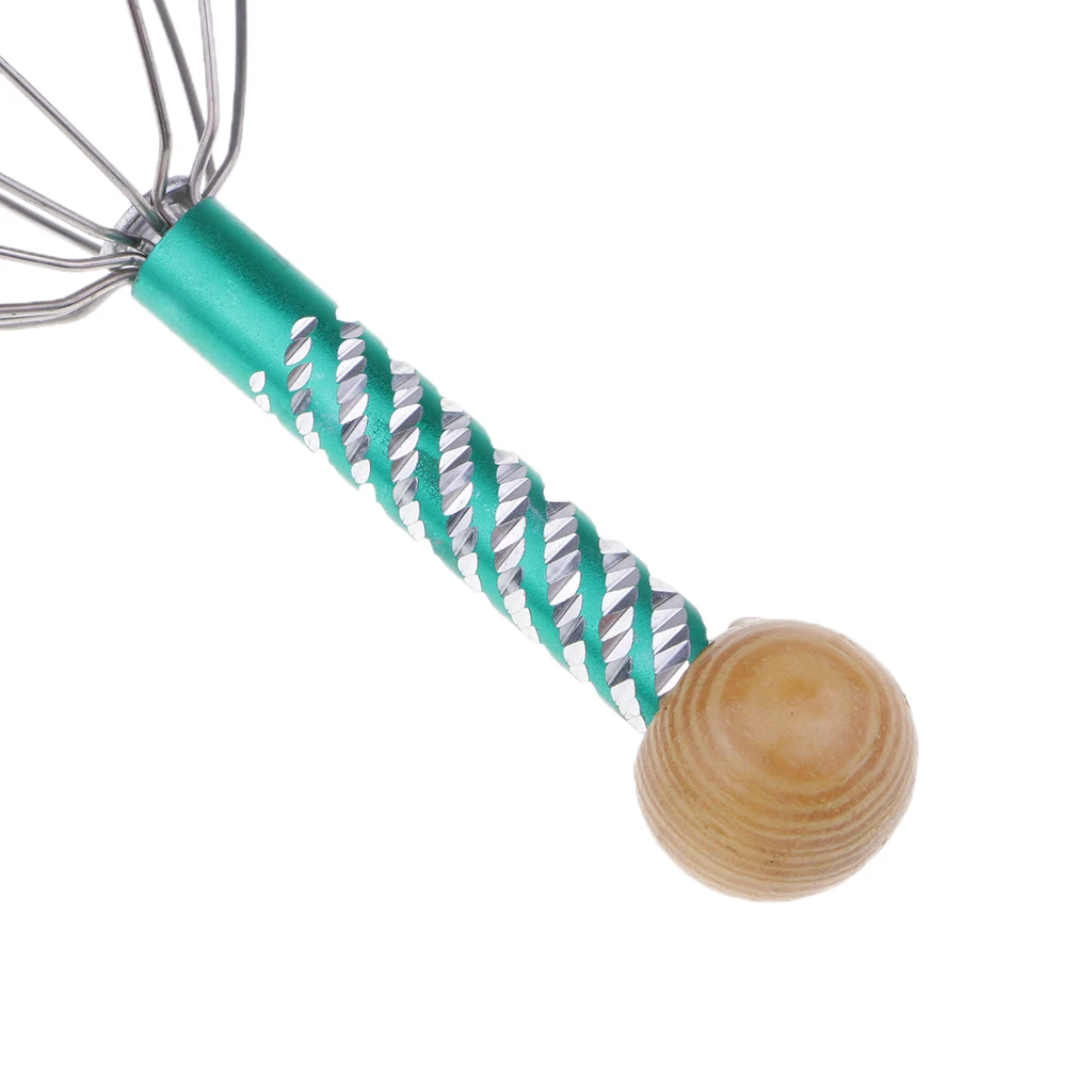 Scalp Massager Hand Held Therapeutic Head Scratcher Steel Wire Head Massager