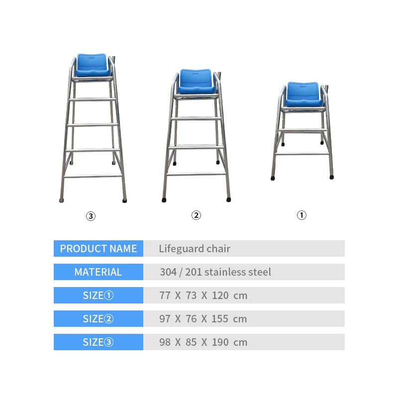 Always Pool Safety Equipment Outdoor Indoor Pool Lifeguard Chair For Lifeguard