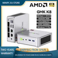 GMKtec GMK K8 Mini PC AMD R7 8845HS NUCBOX  Win11 Pro Radeon™ 780M  PCle GEN4.0*2 DDR5 5600MHz Mini Computer PC Gaming Desktop