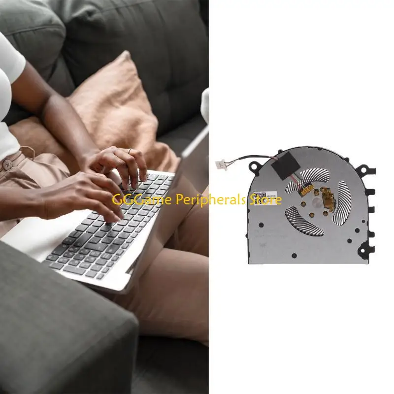 

U55B New Laptop Cooling Fan for Xiaoxin 16 YOGA 16s 2021 Notebook Radiator 12V 1A 4-pin 4-wires Laptop
