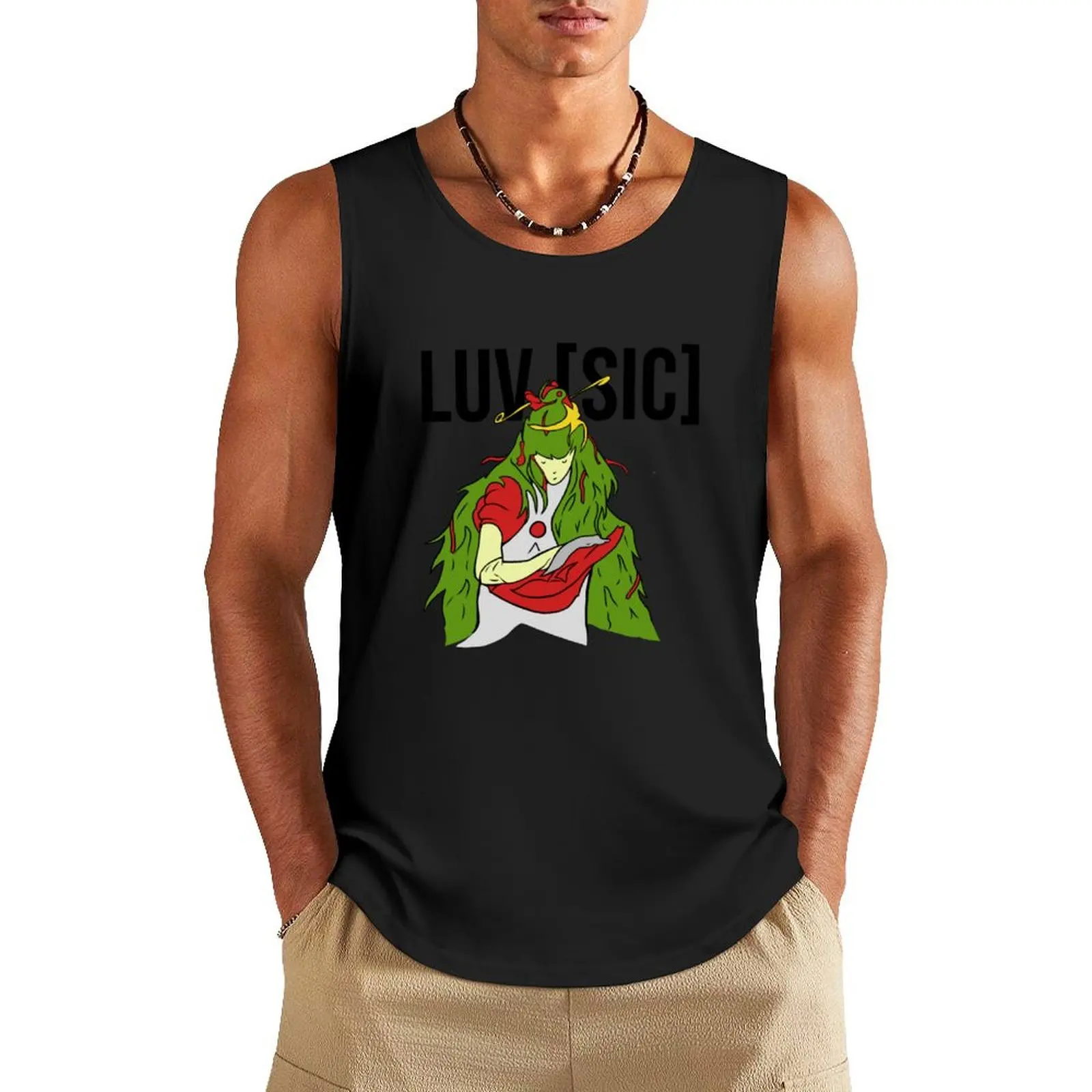 Luv [SIC] Nujabes майка жилет Жилеты Спортивная рубашка мужские футболки