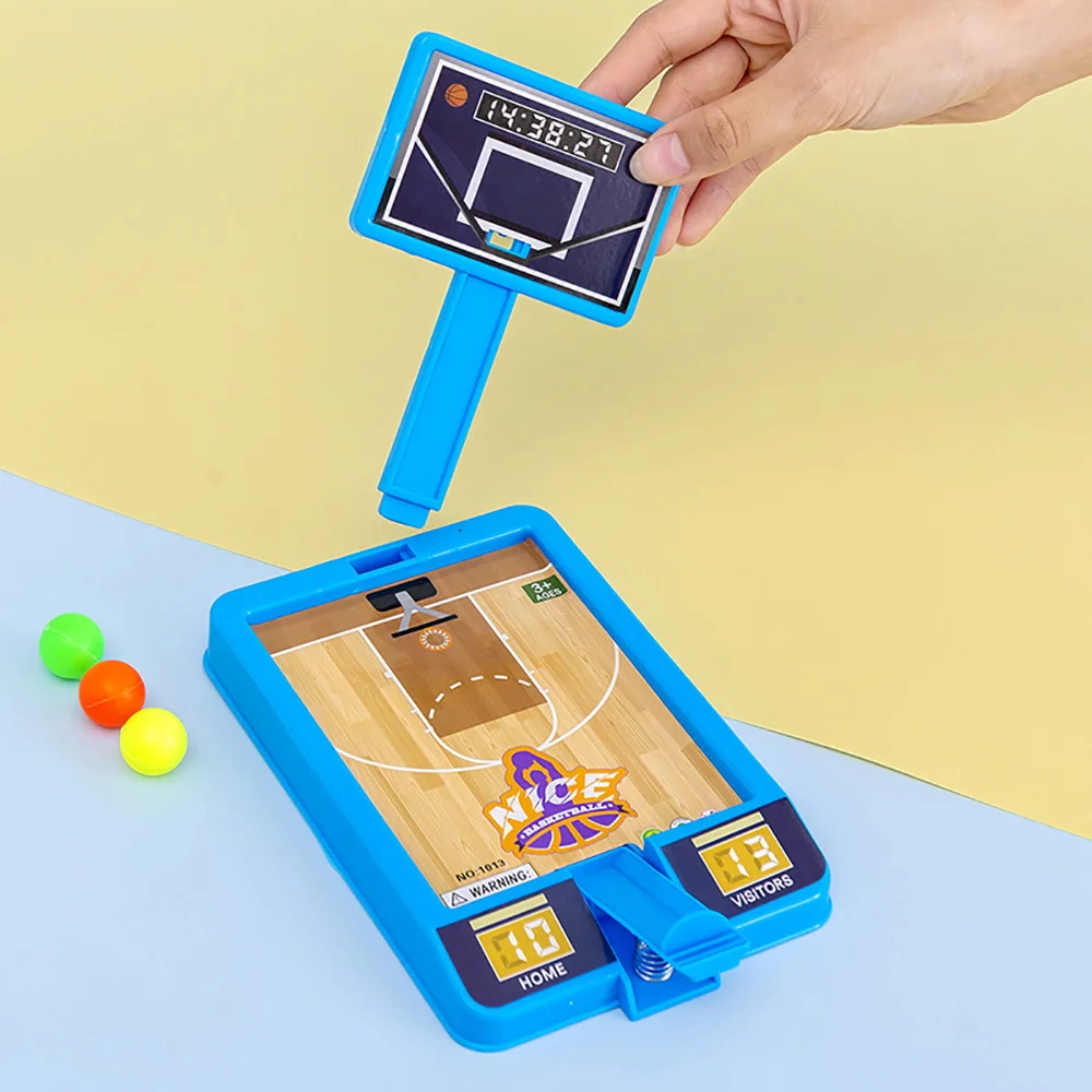 Mini Basketball Stand Desktop Shooting Game Machine giocattoli educativi perfetti per i bambini festa di compleanno Suprise divertenti premi giocattoli