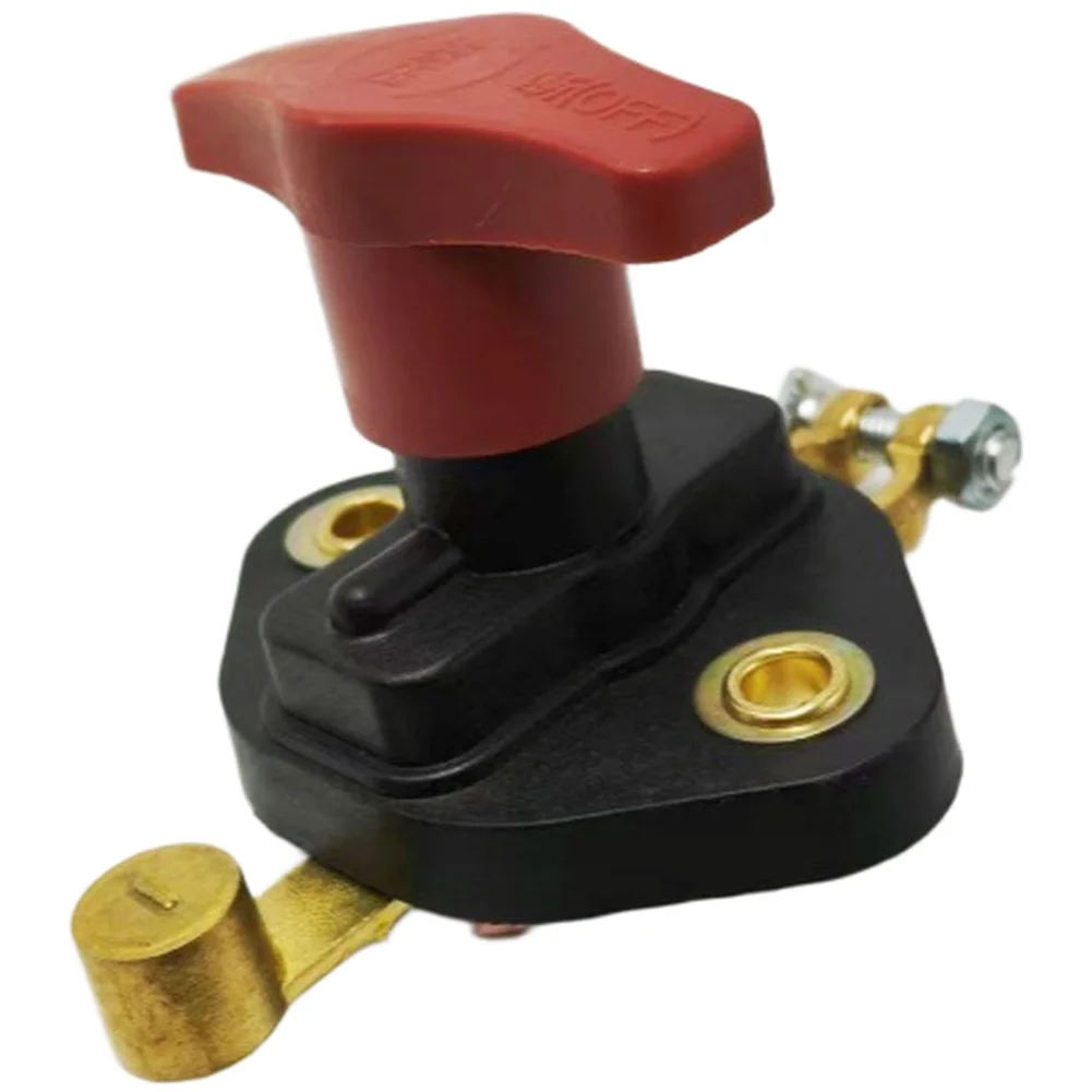 For Maintenance Color Red Battery Disconnect Automotive Battery Connector Copper Terminal Pure Copper Construction