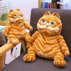 Nowe modele figurki Anime Garfield zabawki zabawki zabawki zabawki zabawki lalka dla dzieci prezent urodzinowy brzydkie i uroczy gruby kot poduszki w magazynie