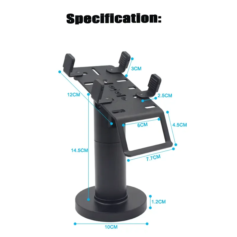 Universal Pos Terminal Stand Holder Adjustable POS System Bracket for Verifone Card Payment Terminal Stand PAX A920 PRO Ingenico