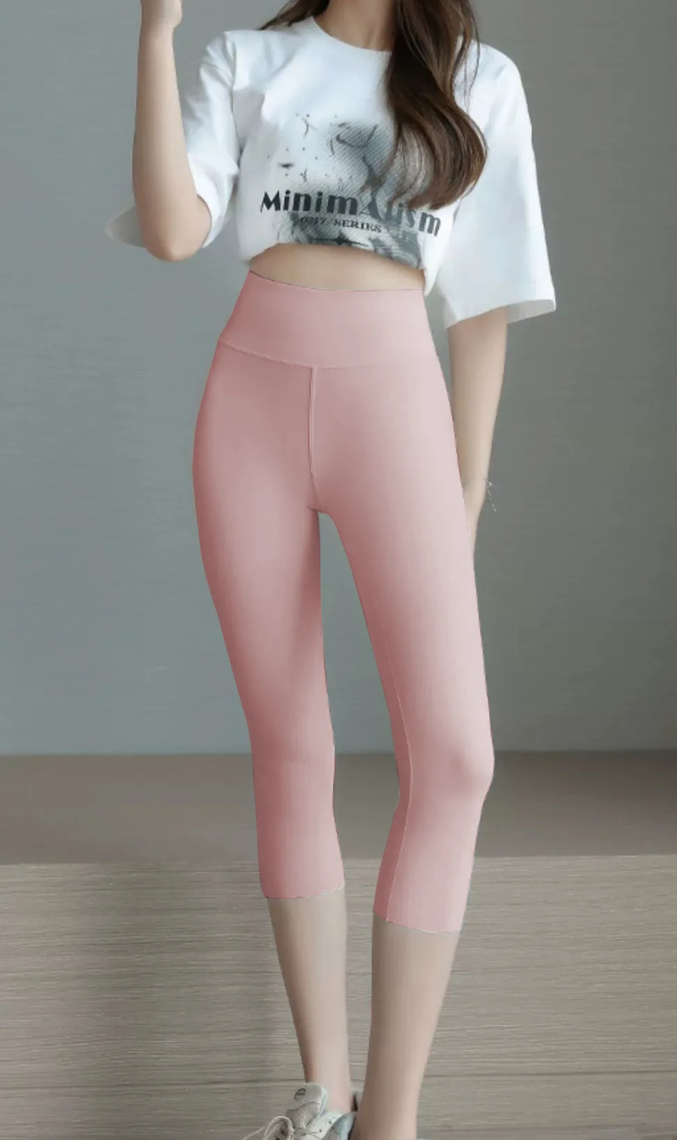 Damskie legginsy z nadrukiem, świąteczne, ocieplane, z podszewką, barwione, dopasowane, dopaminowe kolory, wysokiej jakości spodnie, wysoka estetyka i szyk.