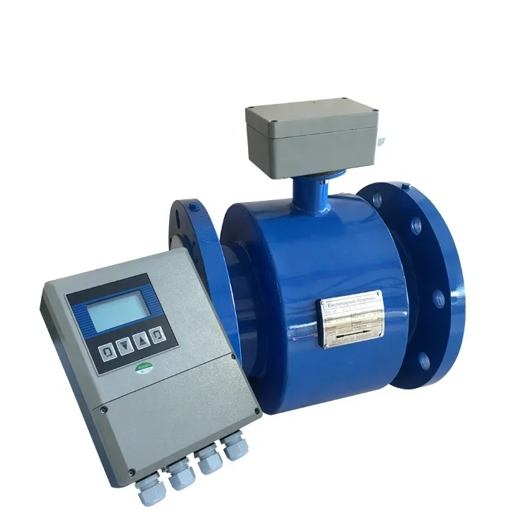 DN50 show level flow velocity electromagnetic river current water velocity flow meter