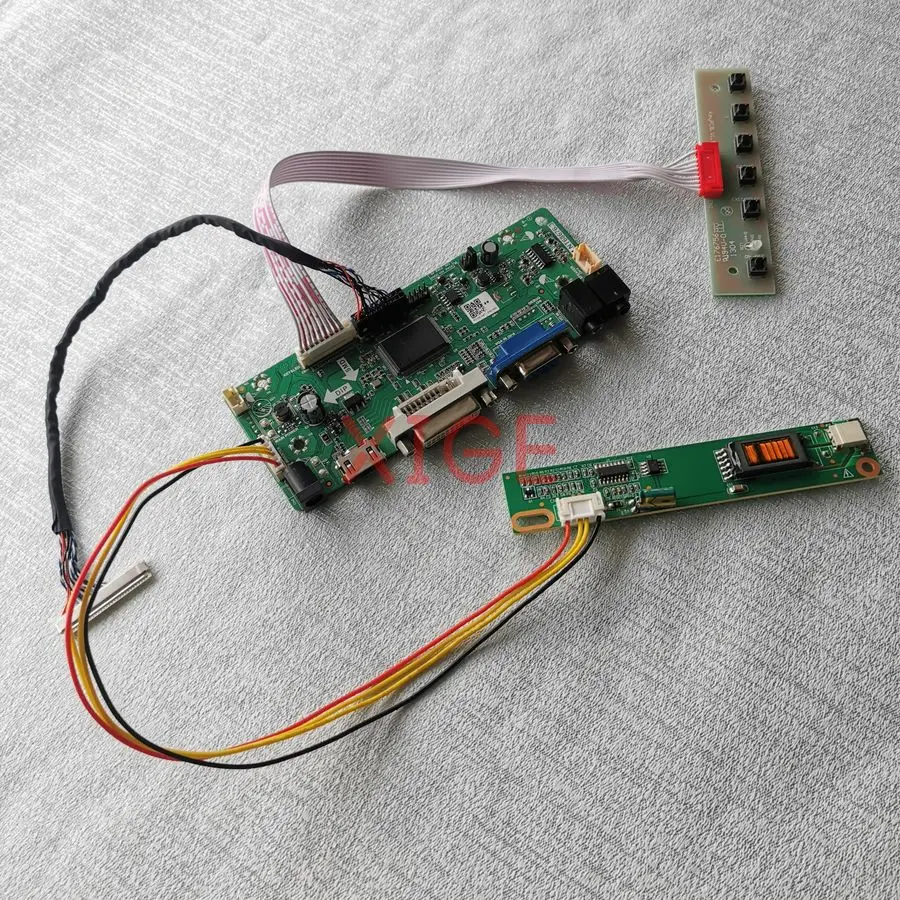 

Screen Drive Controller Board Fit QD15TL04 QD15TL01 QD15TL02 QD15TL03 1280*800 VGA DVI HDMI 30 Pins LVDS 1-CCFL 1280x800 Kit DIY