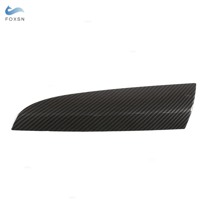 For BMW X3 X4 F25 F26 2013-17 LHD ABS Carbon Fiber Grain Car Accessories Interior Console Panel Passenger Side Strip Cover Trim